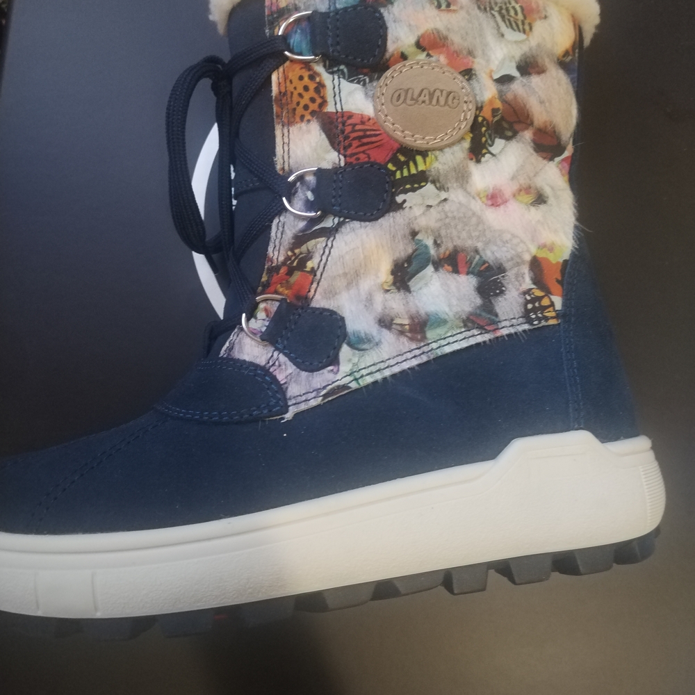 Olang Multicolor Fur Winter Boots